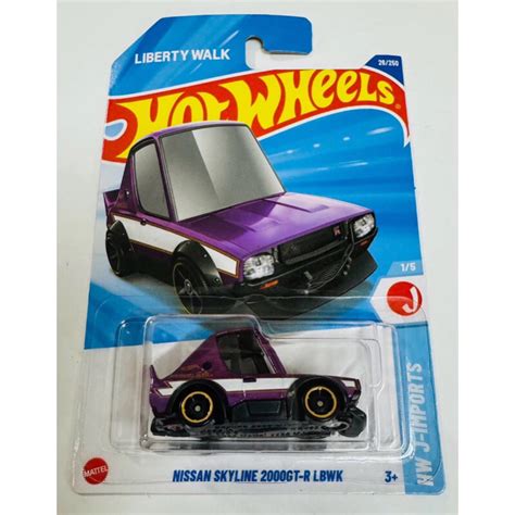 Hot Wheels Nissan Skyline Gt R Lbwk Kenmeri Tooned Series Purple Shopee Philippines