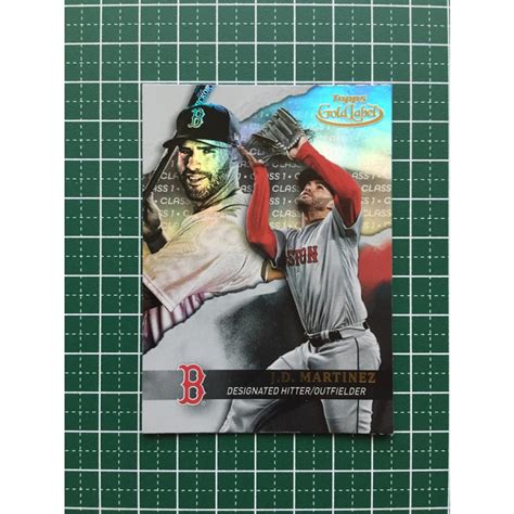 Topps Mlb Gold Label J D Martinez Boston Red Sox