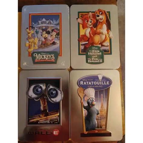 DISNEY PIXAR LOT Of RARE Collectible Tin DVD Blu Ray NEW Ratatouille