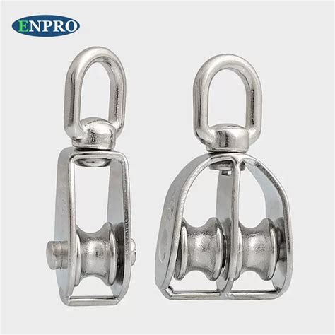 Stainless Steel 304 Single And Double Wheel Pulley Small U Shaped Wire