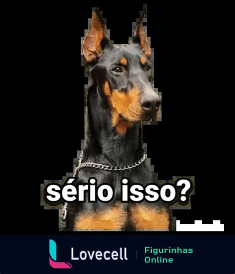 Figurinha Sério isso para WhatsApp Lovecell