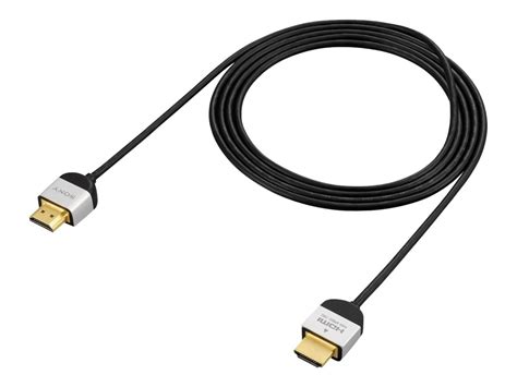 Sony Dlc He20s Slim High Speed Hdmi Cable With Ethernet 6 Ft