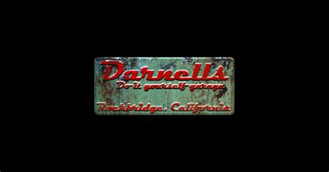 Darnells Garage Christine Darnells Sticker Teepublic