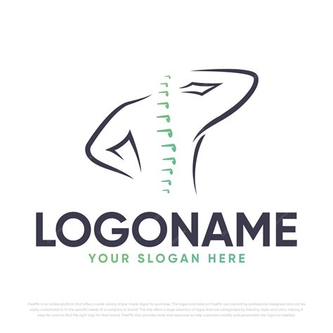 Premium Vector | Physical therapy logo design