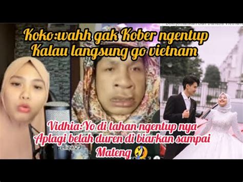 VIDHIA CERITA SAMA KOKO PISANG NANTI KALAU SUDAH NIKAH LANGSUNG DI