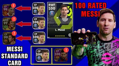 How To Max Standard Messi Card 100 Rated In Every Position L Messi