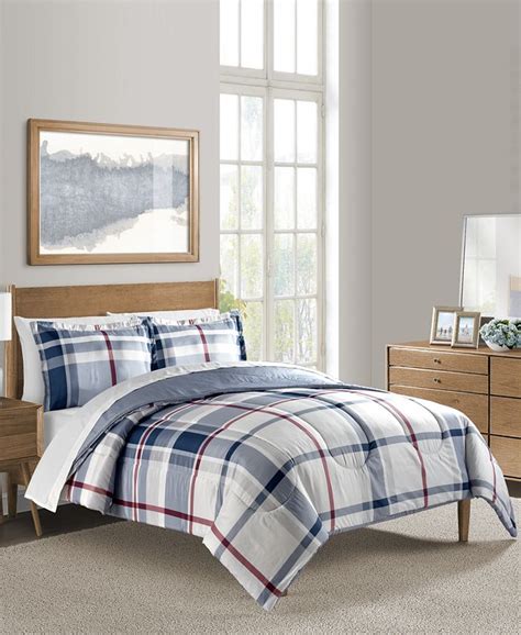 Sunham Nathan 3 Pc Full Queen Comforter Set Created For Macys Macys