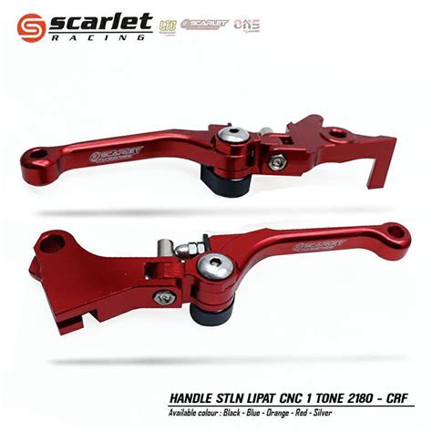 Jual Scarlet Racing Handle Setelan Lipat CNC CRF KLX WR 155 DTRACKER