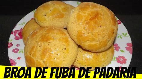 Broa De Milho Broa De Fub F Cil E R Pida Igual De Padaria Youtube