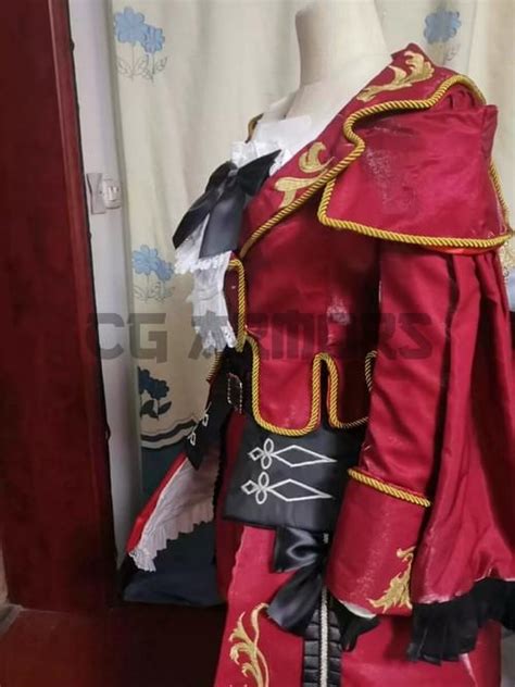 Final Fantasy FFXIV Red Mage Shadowbringers 5.0 Gear Cospaly Costume