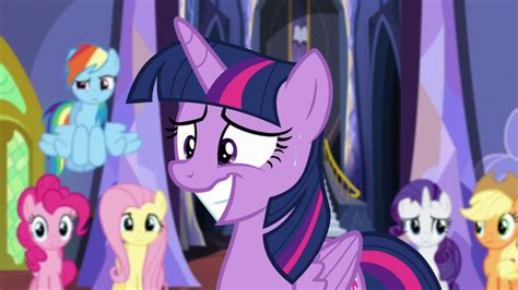 Image Twilight Nervous Smile S5e11png My Little Pony Friendship Is