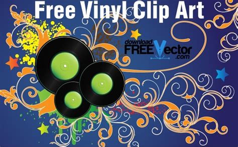 Free Vinyl Clip Art Free Vector In Adobe Illustrator Ai Ai Vector