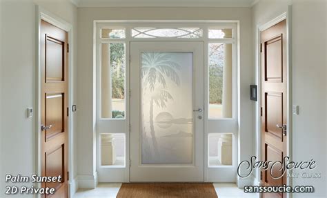 Creating The Perfect Beach House With Oceanic Etched Glass Doors Sans Soucie Art Glass