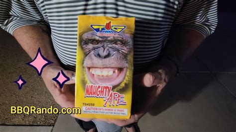 🐵naughty Ape Top Gun Fireworks Youtube