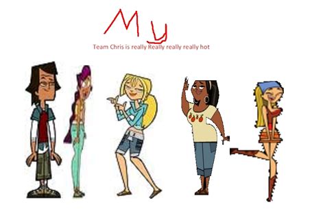 My Team chris is really really really really hot - Total Drama Island ...