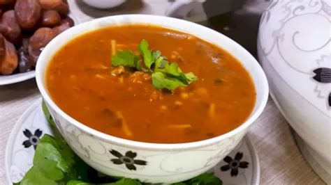 Receta de harira Rica sopa marroquí Cocina árabe