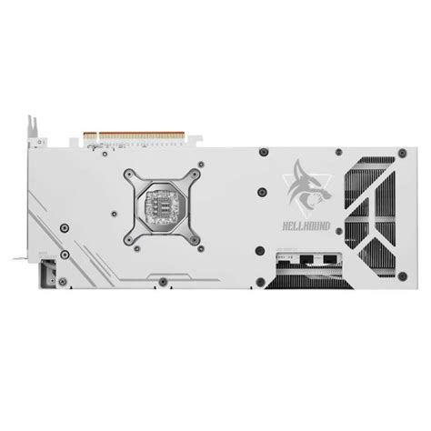 Powercolor Hellhound Spectral White Amd Radeon Rx 7800 Xt 16gb Gddr6 Rx7800xt 16g L Oc White