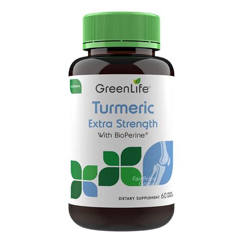 Greenlife Turmeric Extra Strength Veggie Capsules Ntuc Fairprice