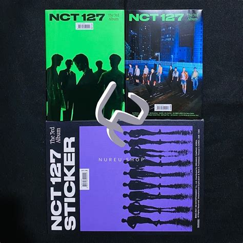 Jual Nct 127 The 3rd Album “sticker” Sticky Seoul City Sticker