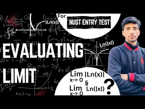 Limit X Tends To 0 Ln X And Ln X Nust Calculus Yt Jee