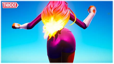 Fortnite Thicc Starfire Skin Showcased In Replay Theatre 🍑 ️ Youtube