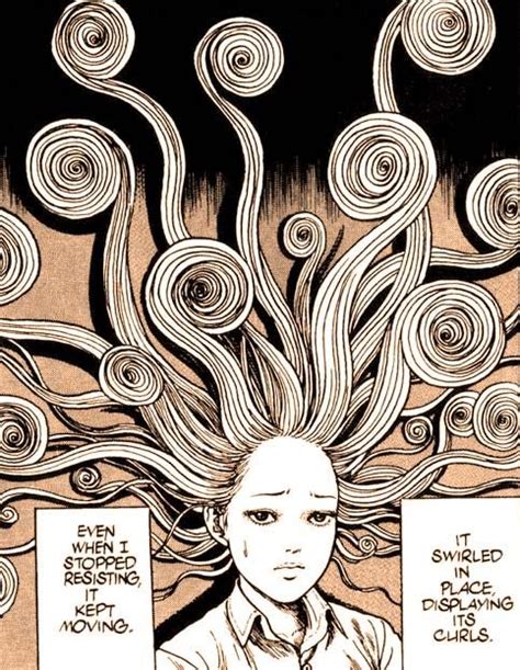 "UZUMAKI (Spiral)" By ITO Junji 伊藤潤二 Japanese horror comic. #comics #illustration #manga Junji ...