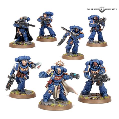 Warhammer 40k Space Marines Space Marine Heroes Series 4 Blind Box Shopee Thailand