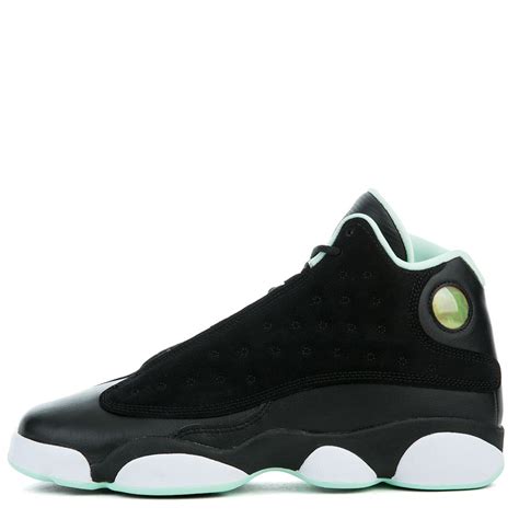 Air Jordan Retro 13 Blackmetallic Gold Mint Foam White