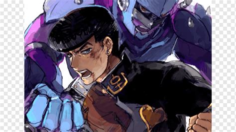 Josuke Higashikata Jotaro Kujo Okuyasu Nijimura Personaje De La Extraña