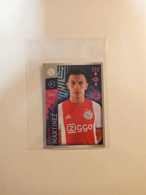 Lisandro Martinez Rookie Sticker Lionel Messi Cristiano Ronaldo Match