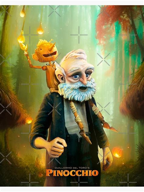 Guillermo Del Toro Pinocchio Poster For Sale By Paul Richarson