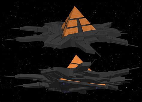 Goa'uld - the mothership of Apophis (SketchUp) by DigitalExplorations on DeviantArt