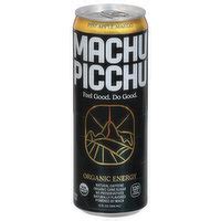 Machu Picchu Energy Energy Drink Organic Zero Sugar Pineapple Blueberry