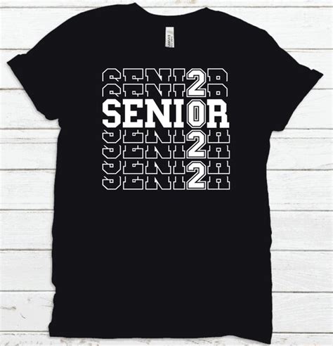 Senior 2022 Shirt Class Of 2022 Shirt Graduation Shirt Etsy