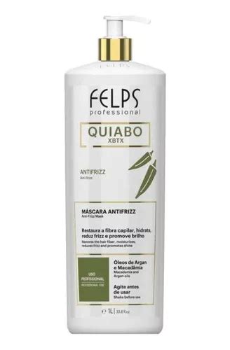 Felps Escova Progressiva De Okra Quiabo 1 Litro Parcelamento Sem Juros