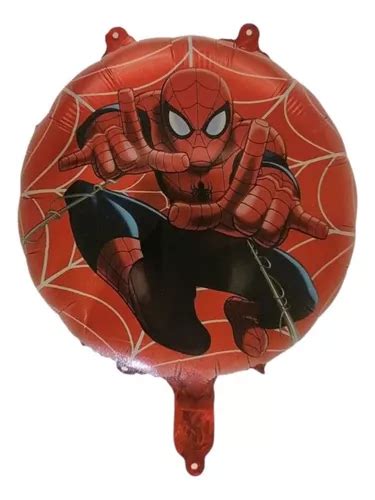 Globos Met Licos Spiderman Cm Cuotas Sin Inter S