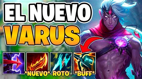 EL NUEVO VARUS CON GUINSOO AHORA ESTA MUY ROTO LA NUEVA BUILD DE