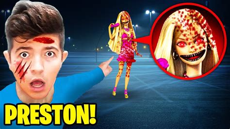 7 YouTubers Who Caught CURSED BARBIE EXE In Real Life Preston