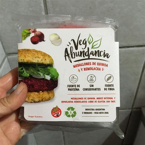 Veg Abundancia Medallones De Quinoa Y Remolacha Reviews Abillion