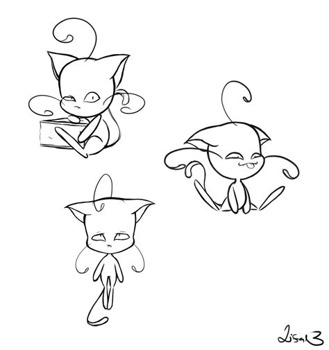 Plagg Sketchies By Lillpetal On Deviantart