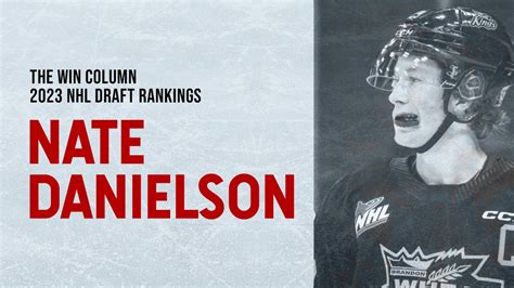 Nate Danielson 2023 NHL Draft Profile - Detroit Red Wings #9 Pick - The ...