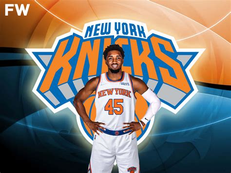 Download The Iconic Knicks Logo Symbolizes Nyc Basketball Wallpaper