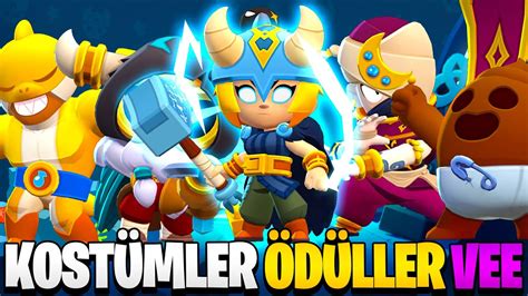 Sezon 24 Ve 25 TÜm Yenİ KostÜmler Yenİ AŞamali Oyun Modu Yenİ Starr Hedİyesİ Vee Brawl