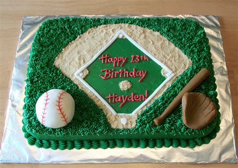 Bellissimo Specialty Cakes Baseball Cake 111