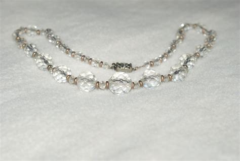 Vintage Crystal Necklace Collectors Weekly