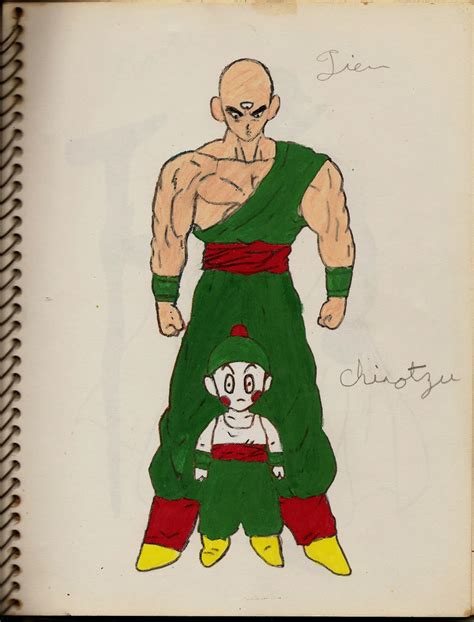 Tien And Chiaotzu by wolfwarrior001 on DeviantArt