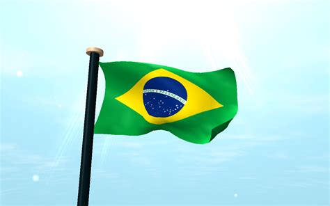 Brazil Flag Wallpapers 3d Wallpaper Cave