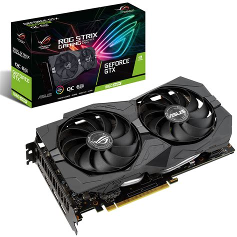 Asus Geforce Gtx 1660 Super Rog Strix Gtx1660s O6g Gaming Carte Graphique Ldlc Muséericorde