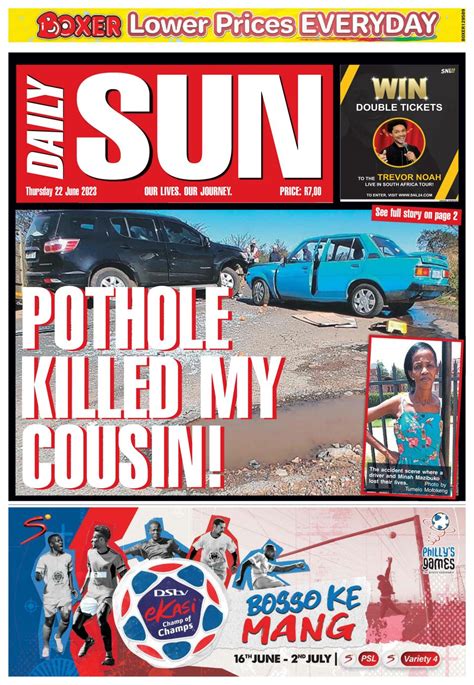 Get Digital Access To Daily Sun June Issue Magzter