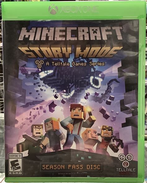 Minecraft Story Mode Season Pass Disc Microsoft Xbox One 2015